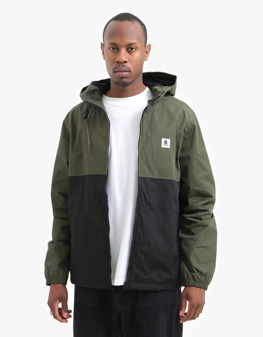 Element Alder Two Tone Jacket - Flint Black