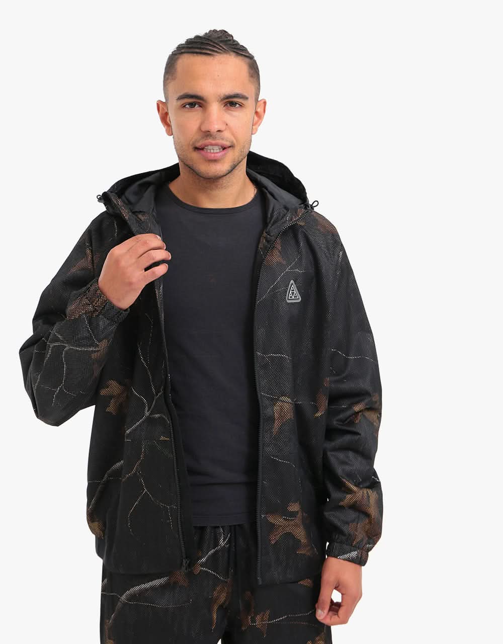 HUF Network Lightweight Jacket - Realtree® Black