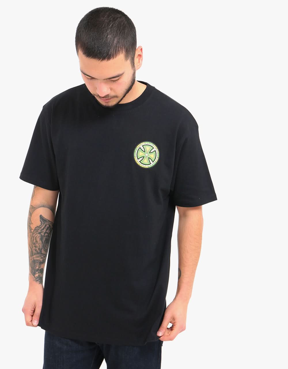 Independent Stained Glass T-Shirt - Black
