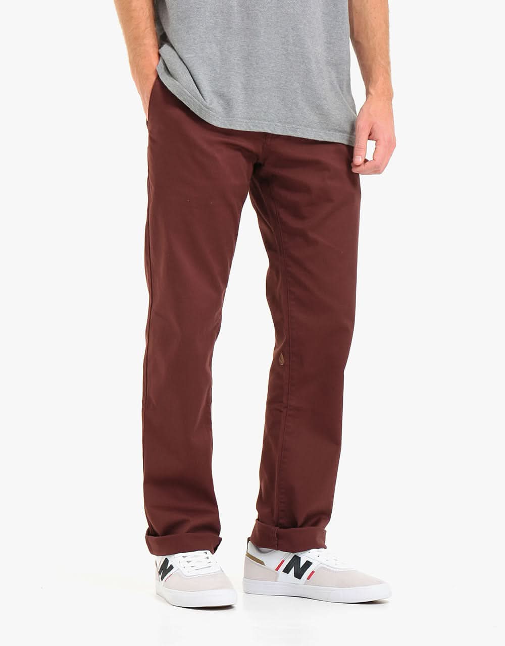 Volcom Frickin Modern Stretch Chino - Mahogany