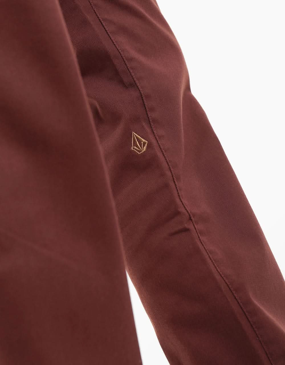 Volcom Frickin Modern Stretch Chino - Mahogany