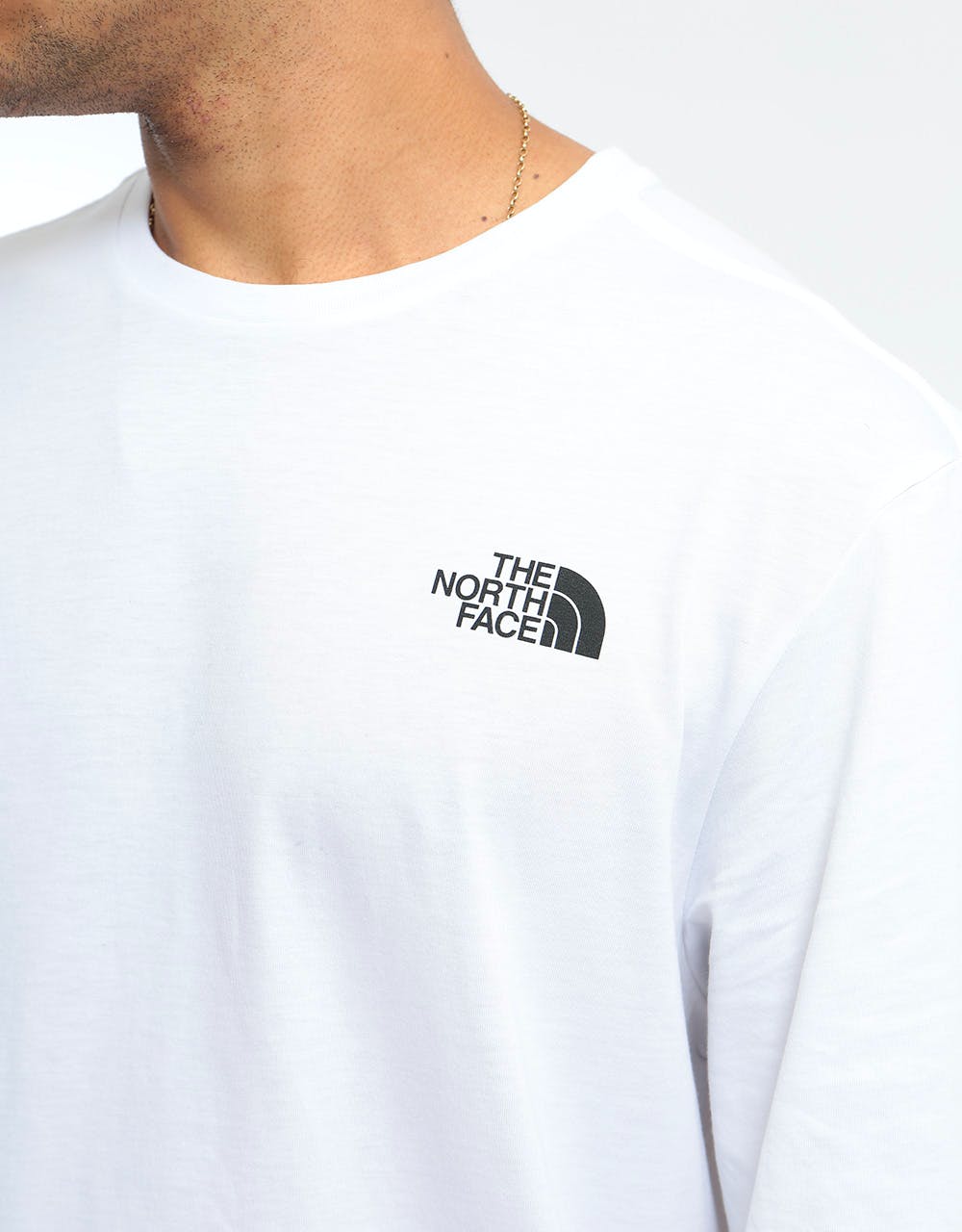 The North Face L/S Geodome T-Shirt - TNF White