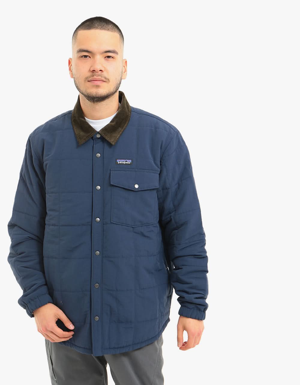 patagonia men's isthmus quilted shirt jacket