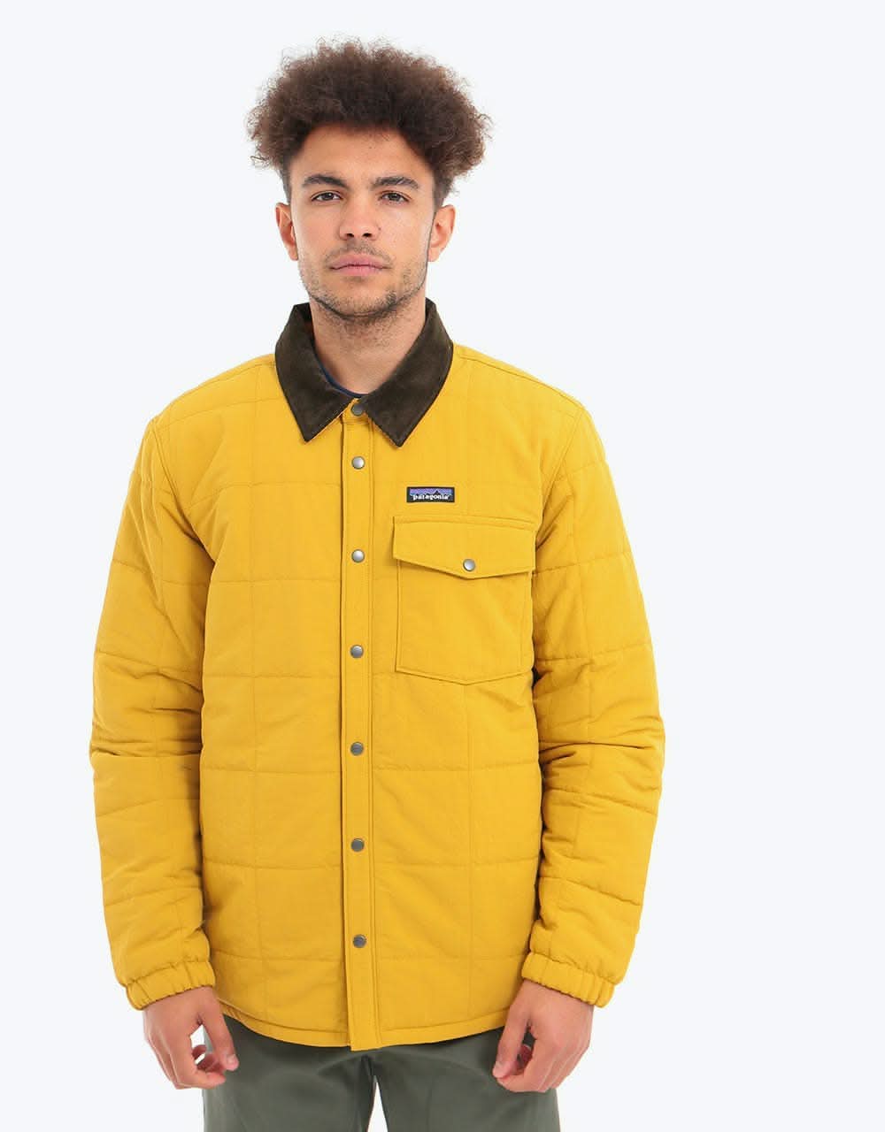 Patagonia Isthmus Quilted Shirt Jacket - Buckwheat Gold