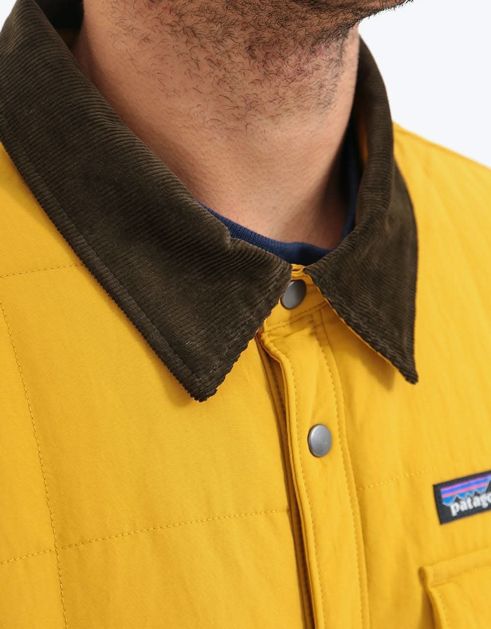 Patagonia Isthmus Quilted Shirt Jacket - Buckwheat Gold