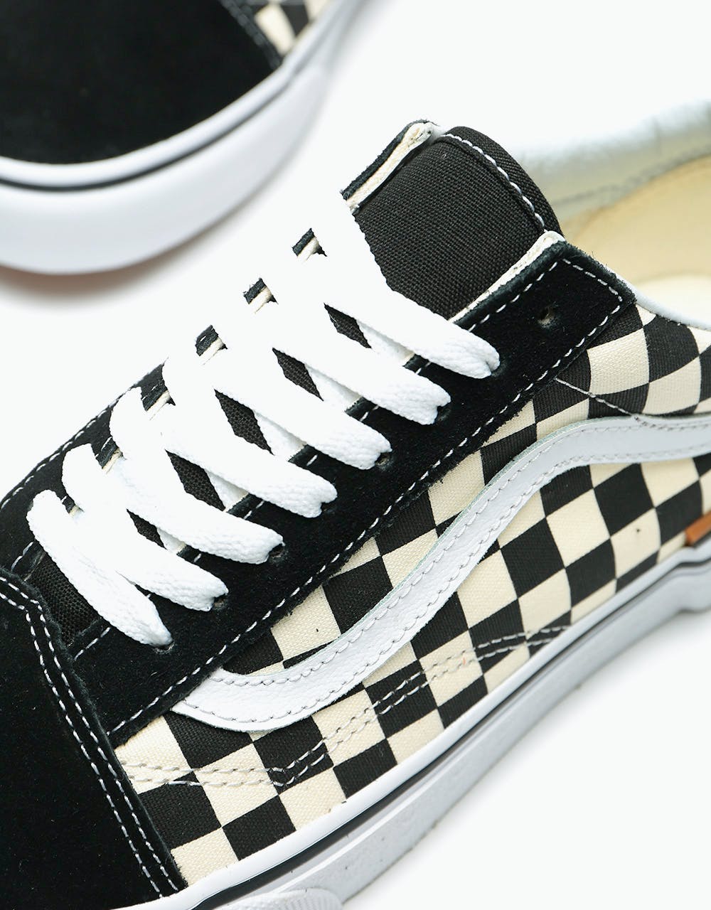 Vans Old Skool Skate Shoes - (Gum Block) Checkerboard