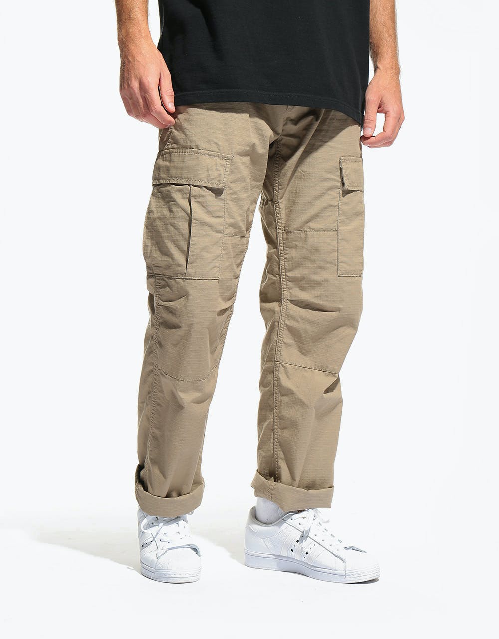 Carhartt WIP Aviation Pant - Leather (Rinsed)