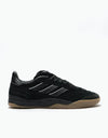 adidas Copa Nationale Skate Shoes - Core Black/Silver Metallic/Gum