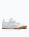 adidas Copa Nationale Skate Shoes - White/Silver Metallic/Gum
