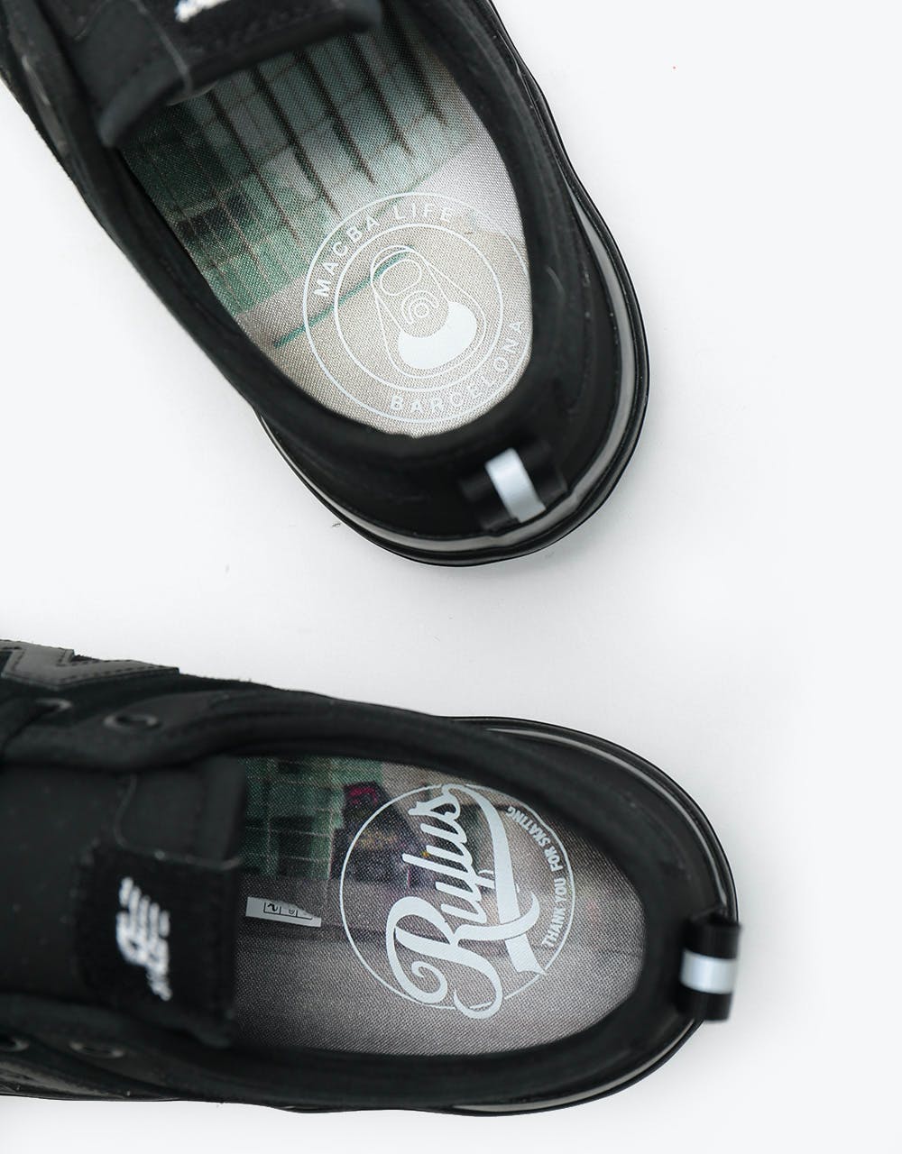 New Balance Numeric x Rufus 379 Skate Shoes - Black Reflective