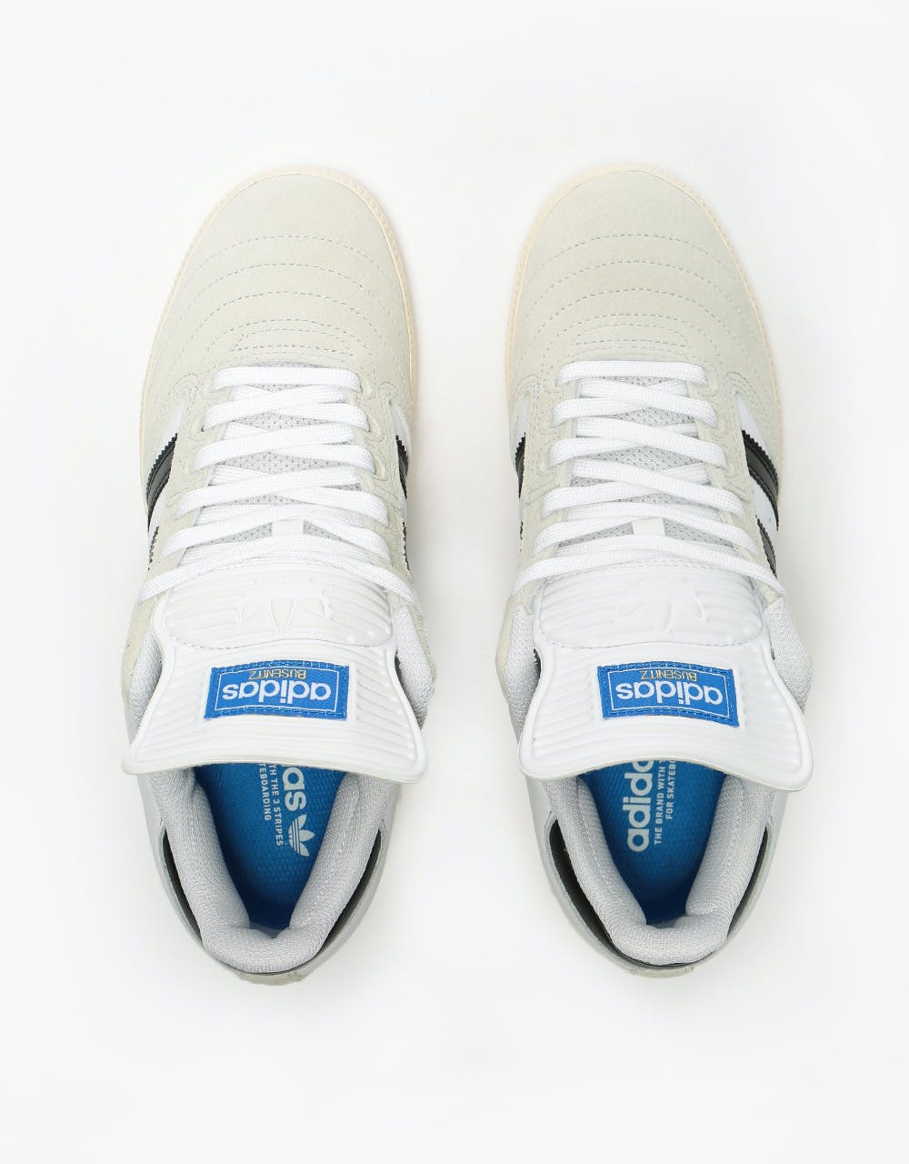 Adidas Busenitz Pro Skate Shoes - White/Core Black/Crystal White
