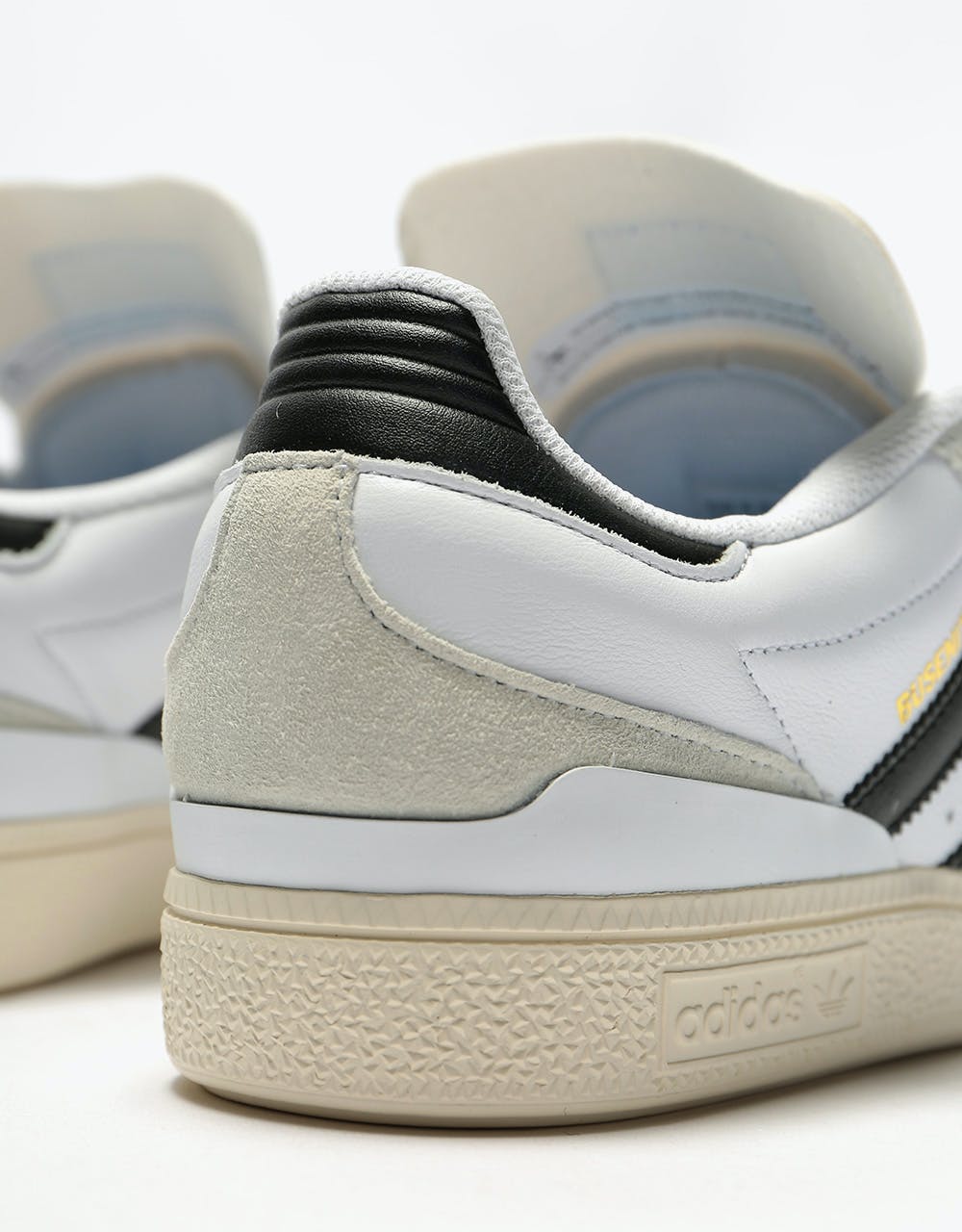Adidas Busenitz Pro Skate Shoes - White/Core Black/Crystal White
