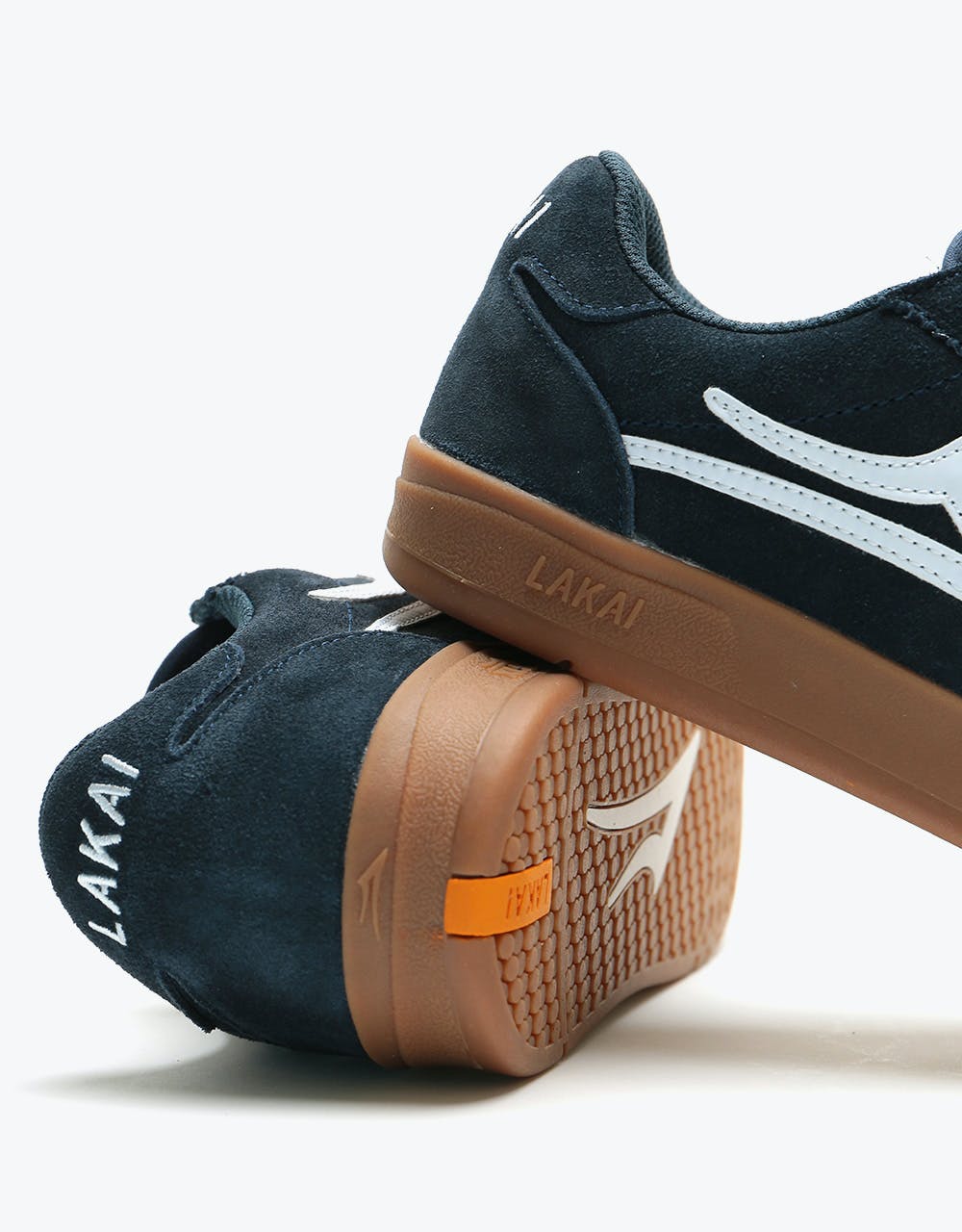 Lakai Manchester XLK Skate Shoes - Navy/Gum Suede