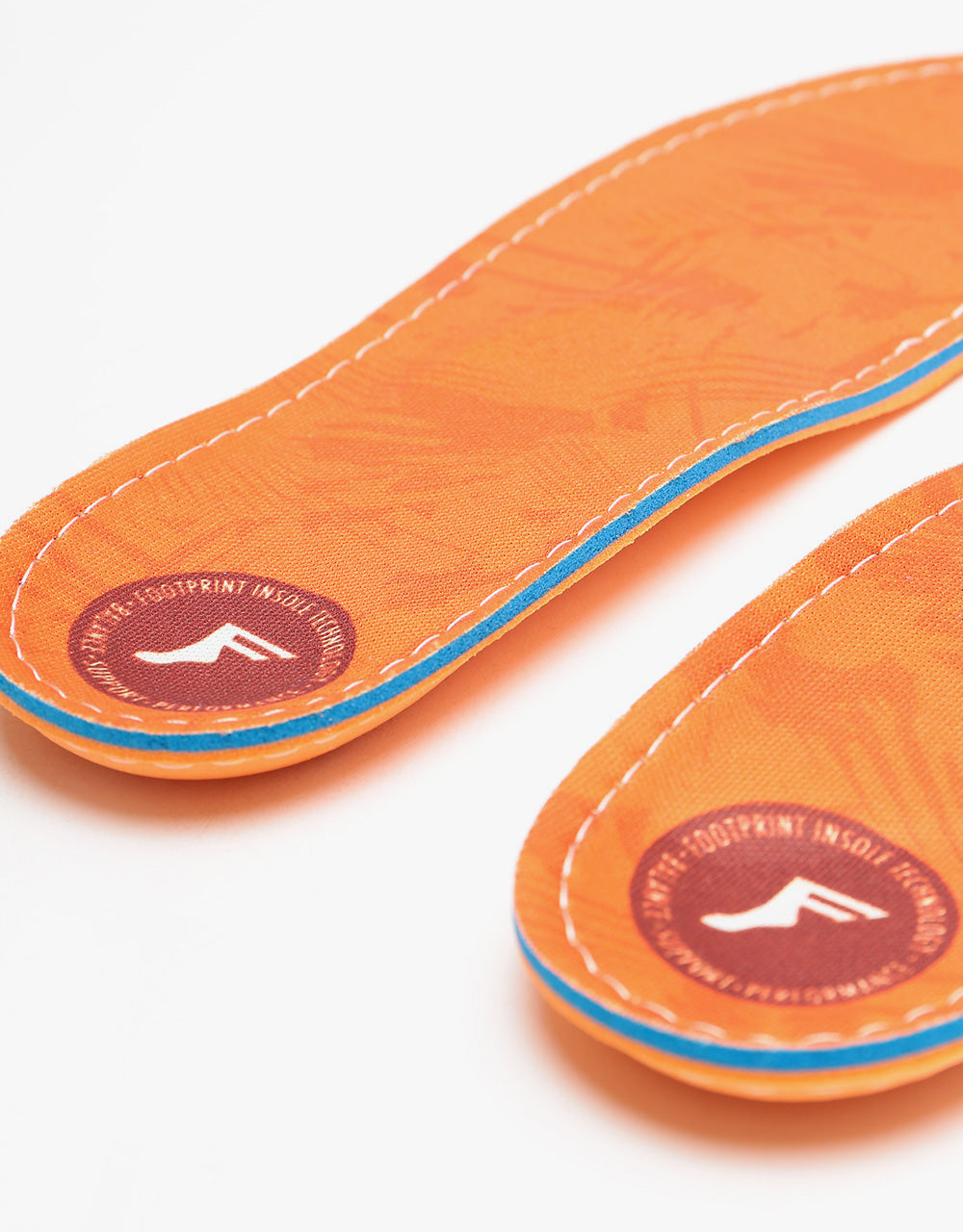 Footprint Orange Camo Kingfoam Elite 5mm Orthotic Insoles