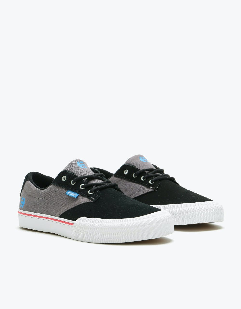 Etnies Jameson Vulc Skate Shoes - Black/Grey/Royal