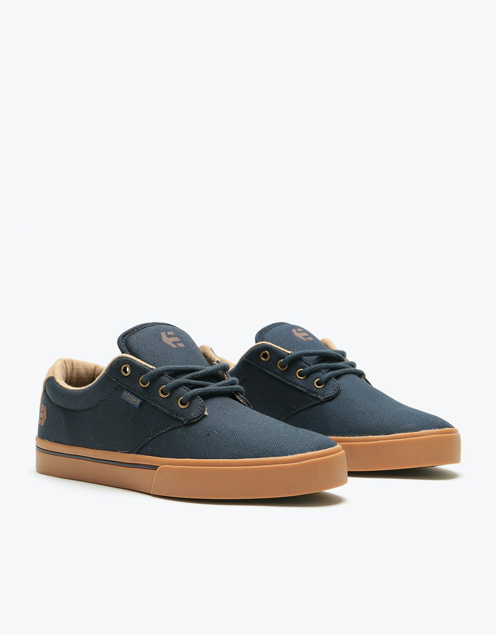 Etnies Jameson 2 Eco Skate Shoes - Navy/Gum/Gold