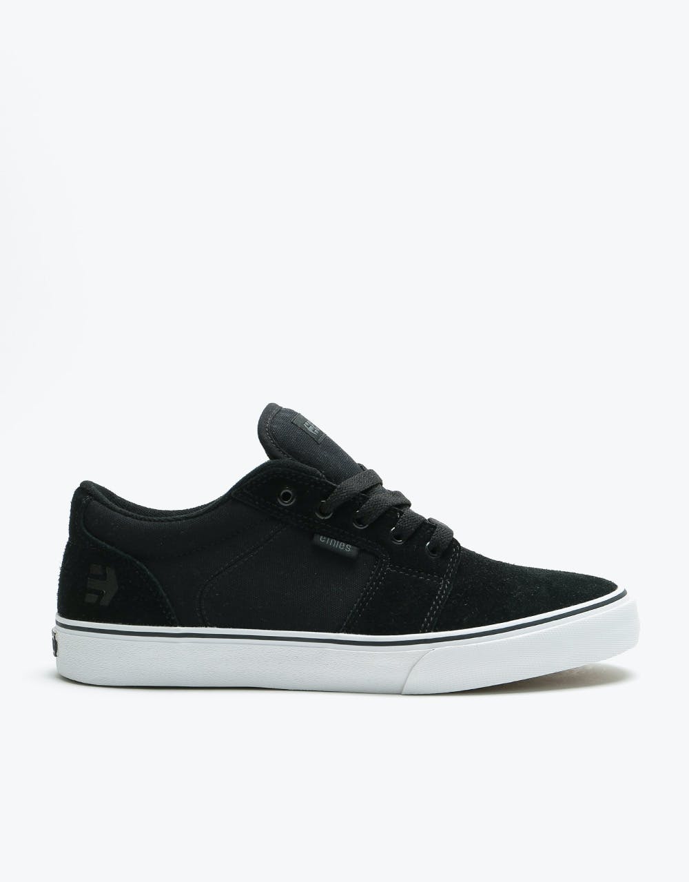 Etnies Barge LS Skate Shoes - Black/White/Black