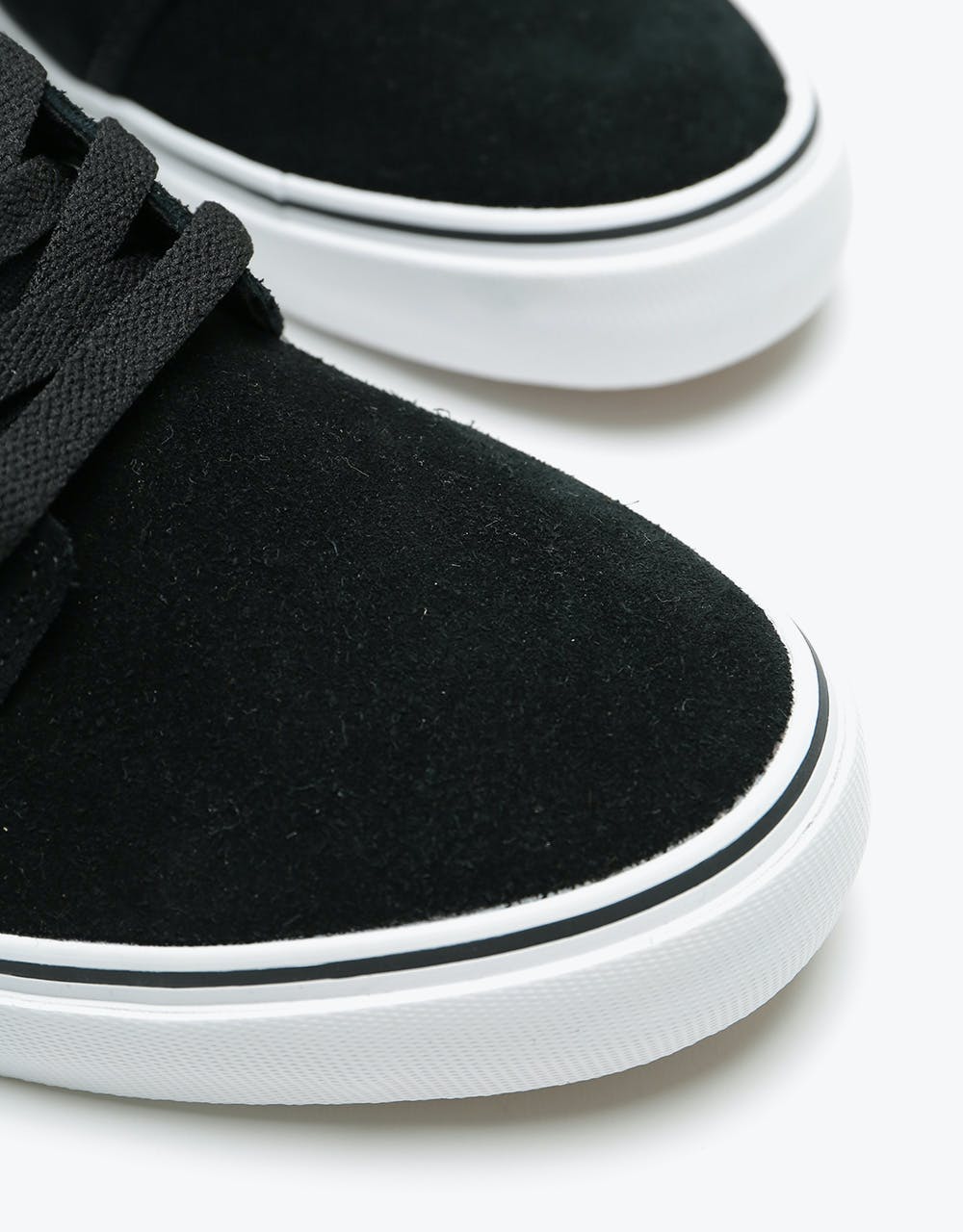 Etnies Barge LS Skate Shoes - Black/White/Black