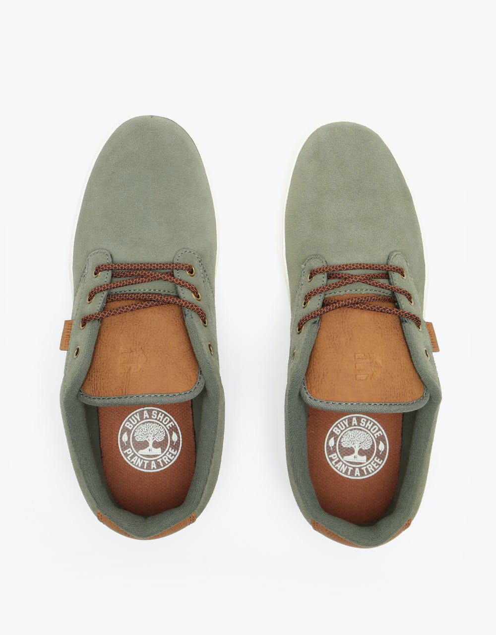 Etnies Jameson 2 Skate Shoes - Olive Suede