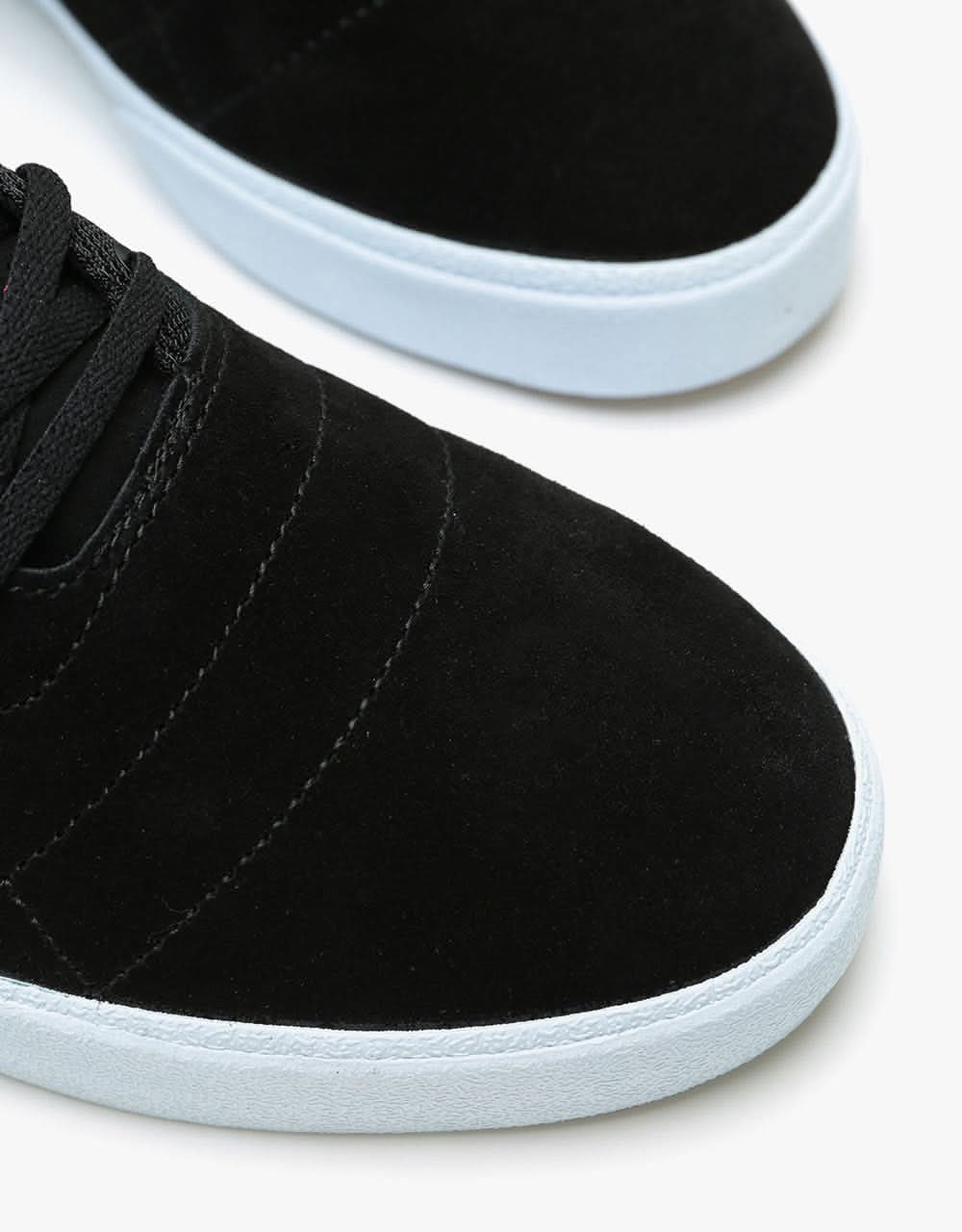 Lakai Bristol Skate Shoes - Black/Grey Suede