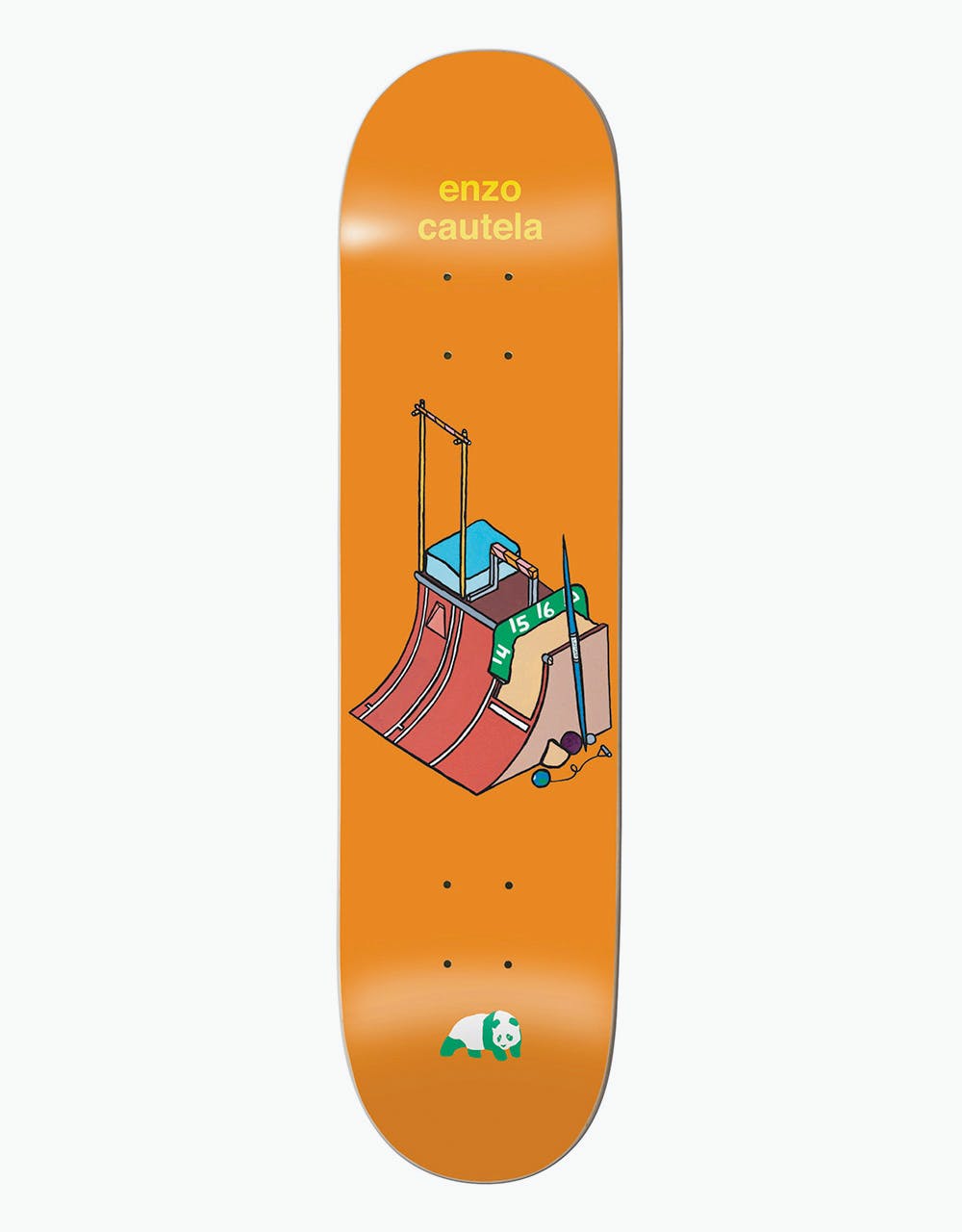 Enjoi Enzo Go For The Gold R7 Skateboard Deck - 8.625"