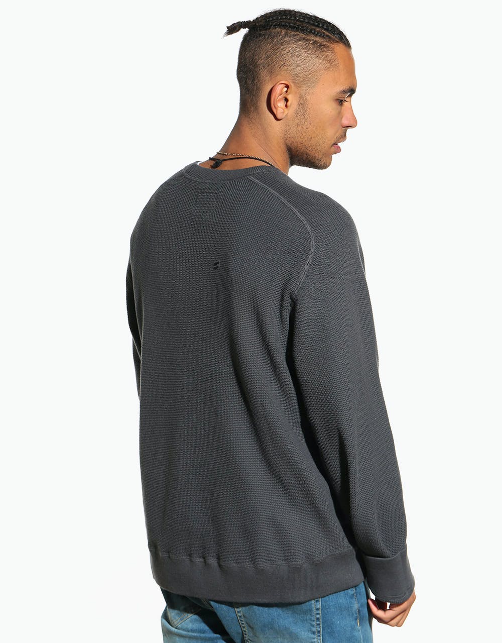 Carhartt WIP Moross Sweater - Blacksmith