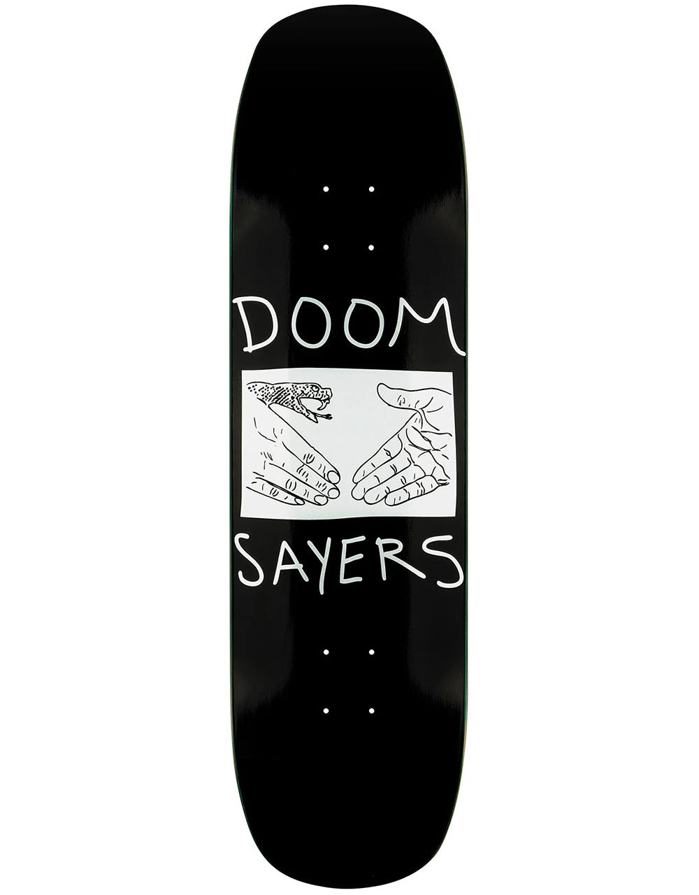 Doom Sayers Snake Shake 'Double Shovel' Skateboard Deck - 8.58"