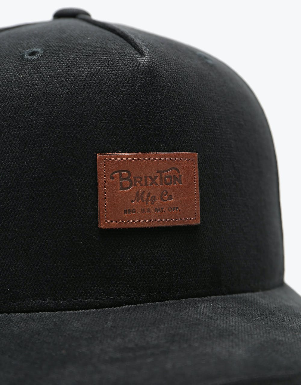 Brixton Grade III Snapback Cap - Black