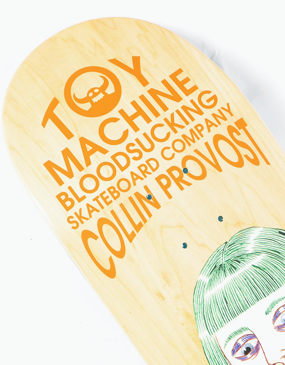 Toy Machine Provost Bloodsucking Skateboard Deck - 8.5"