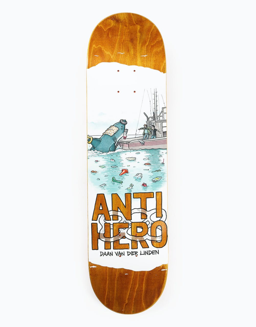 Anti Hero Daan Plastics Skateboard Deck - 8.18"