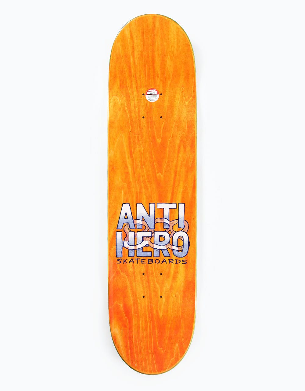 Anti Hero Daan Plastics Skateboard Deck - 8.18"