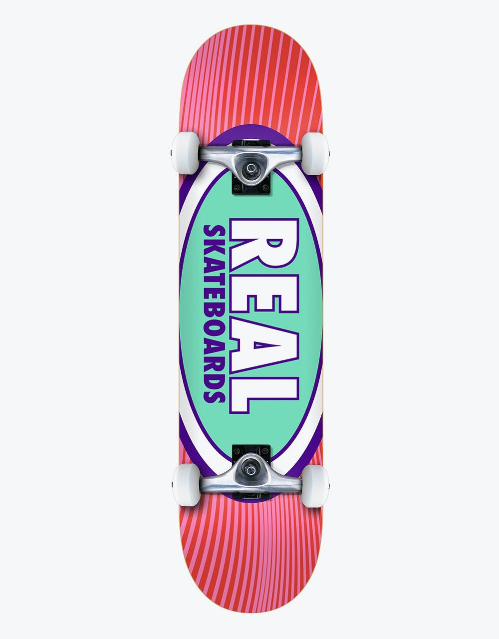 Real Oval Rays Complete Skateboard - 8"