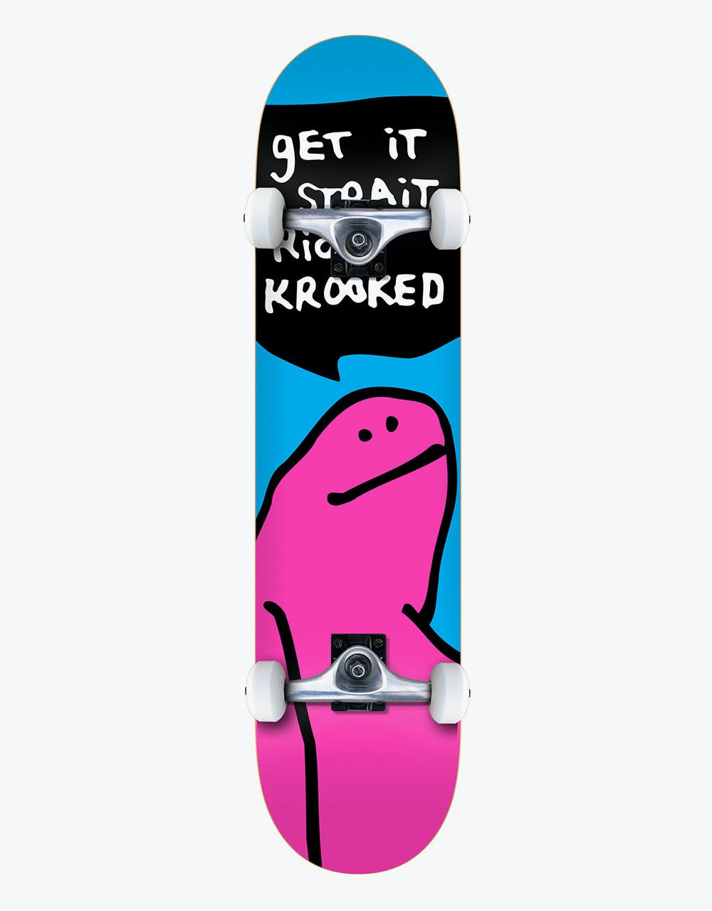 Krooked Shmoo Complete Skateboard - 8"