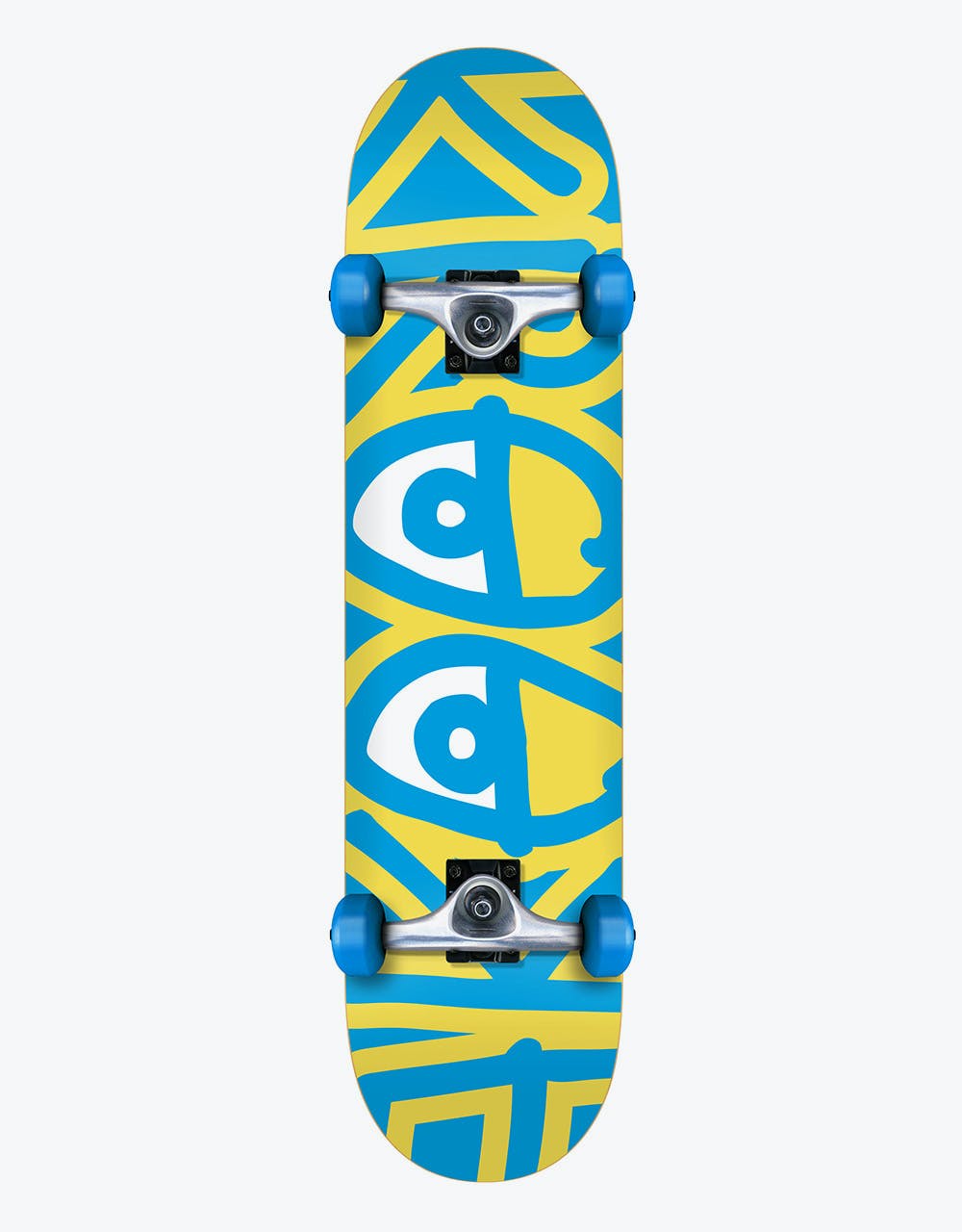 Krooked Big Eyes Two Mini Complete Skateboard - 7.3"