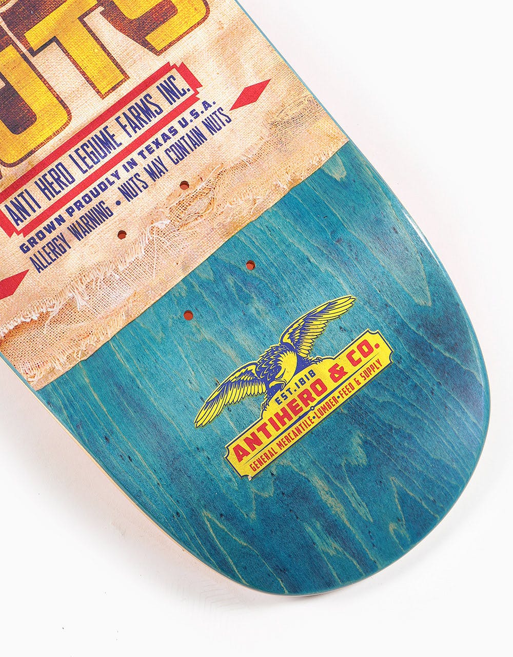 Anti Hero Raney General Mercantile Skateboard Deck - 8.63"