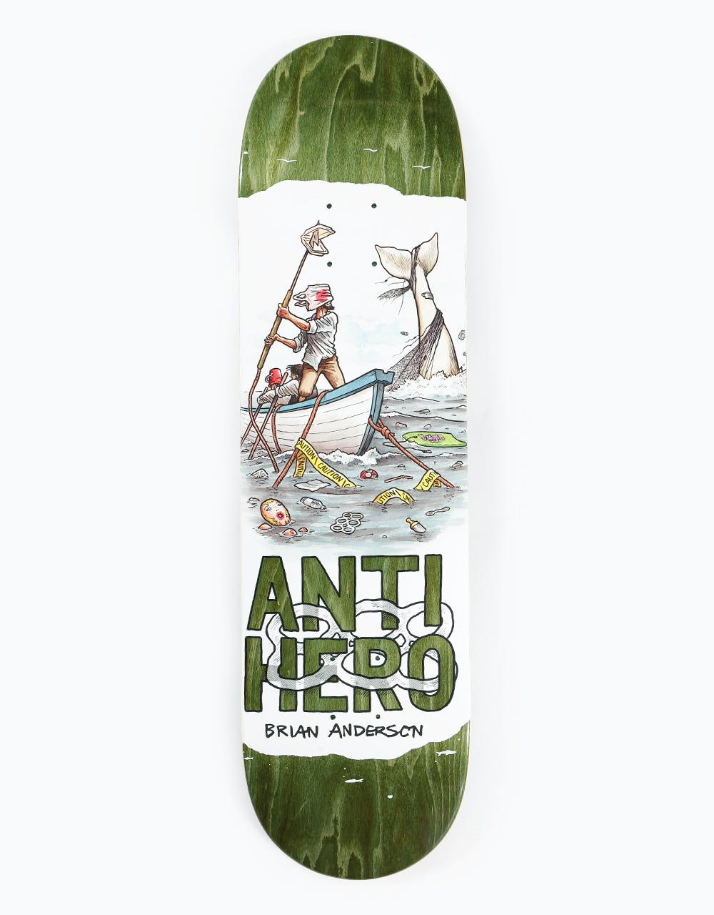 Anti Hero BA Plastics Skateboard Deck - 8.4"
