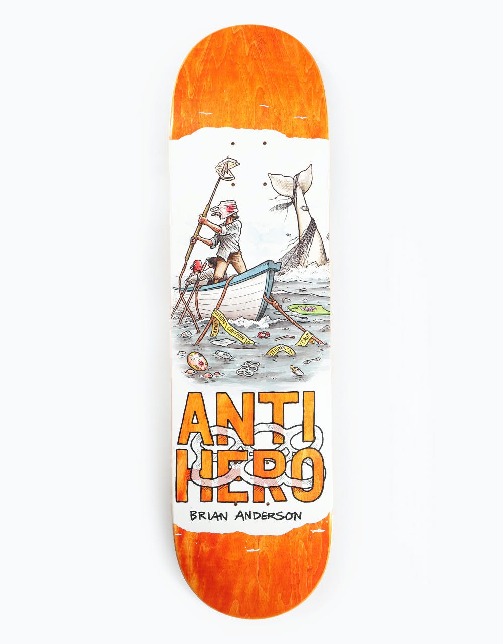 Anti Hero BA Plastics Skateboard Deck - 8.4"