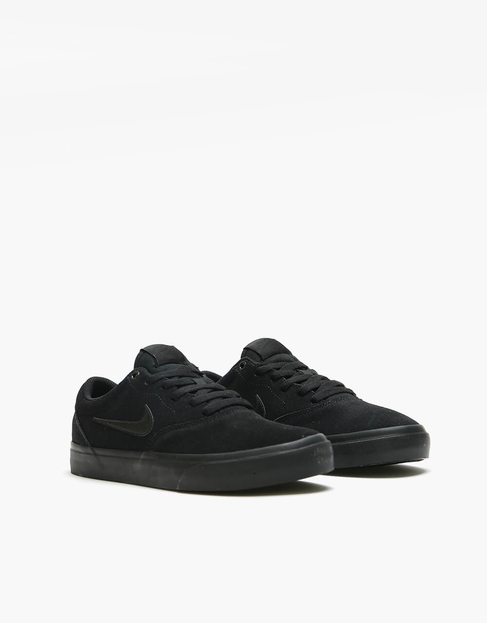 Nike SB Charge Kids Skate Shoes - Black/Black/Black