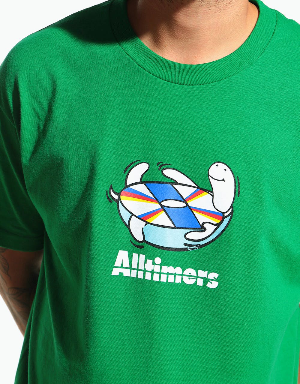 Alltimers Spin T-Shirt - Kelly Green