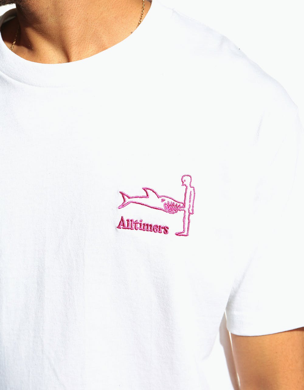 Alltimers Shark Dick T-Shirt - White
