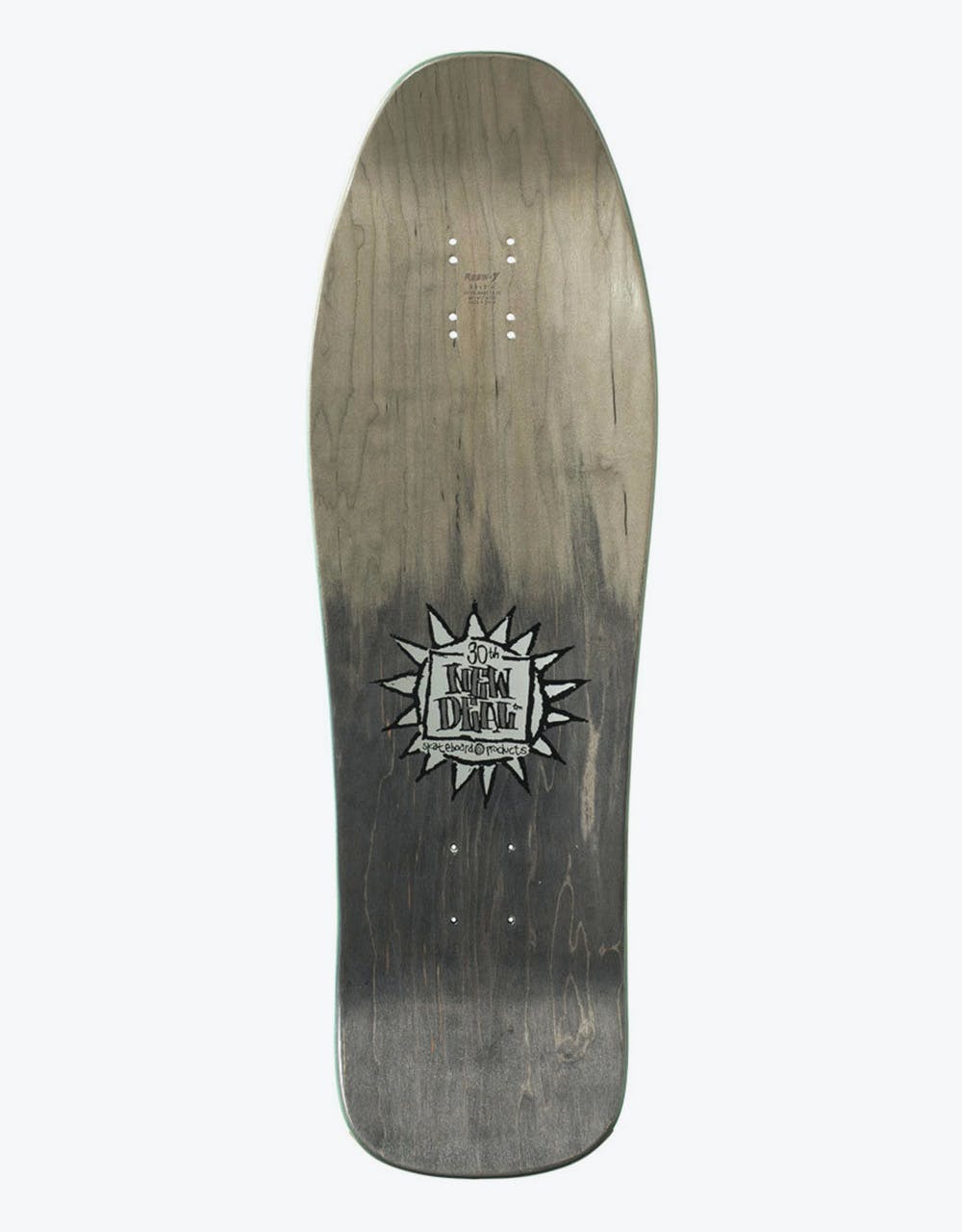 The New Deal Templeton Cat Metallic HT Skateboard Deck - 9.75"