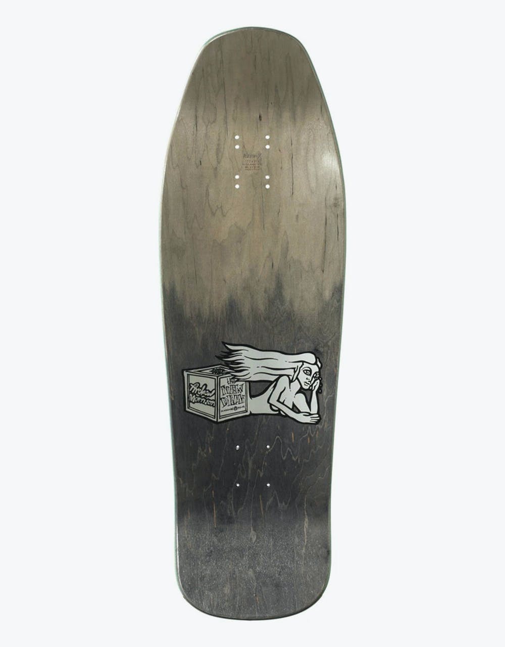The New Deal Morrison Bird In Hand Metallic HT Skateboard Deck - 9.875