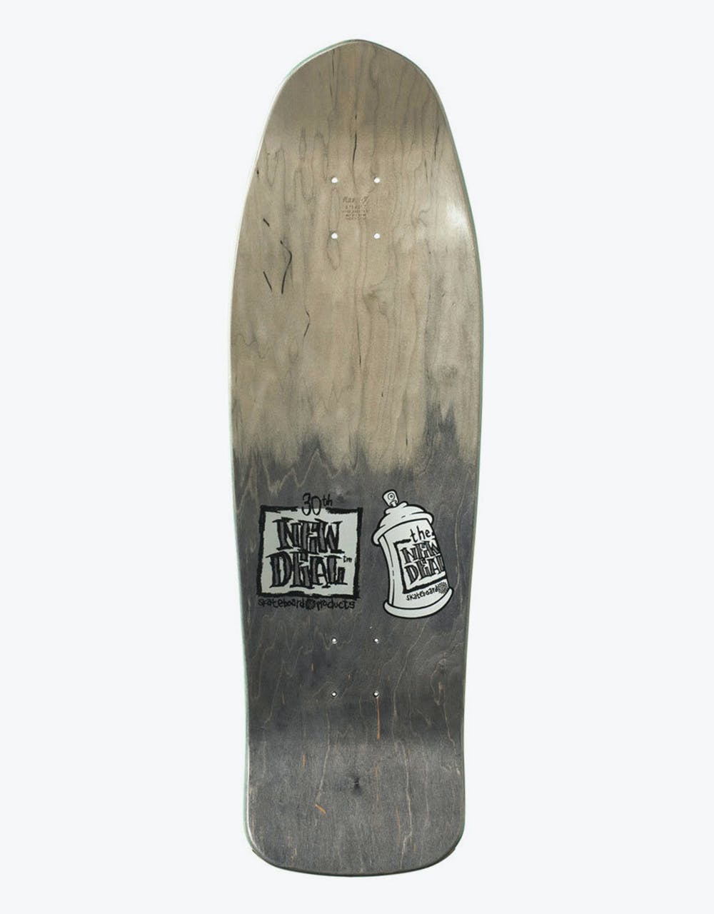 The New Deal Spray Can Metallic HT Skateboard Deck - 9.75"