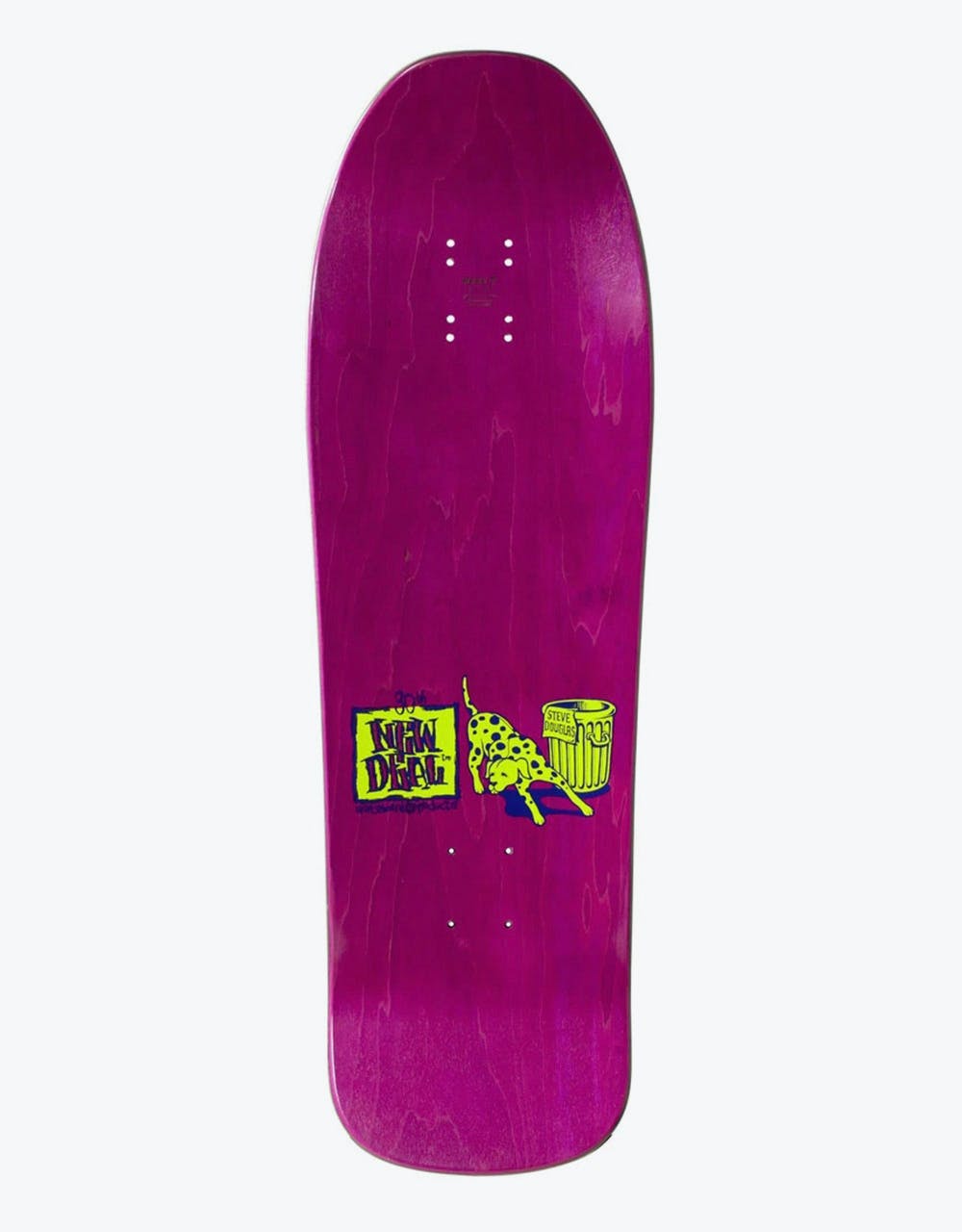 The New Deal Douglas Chums Neon HT Skateboard Deck - 9.75"