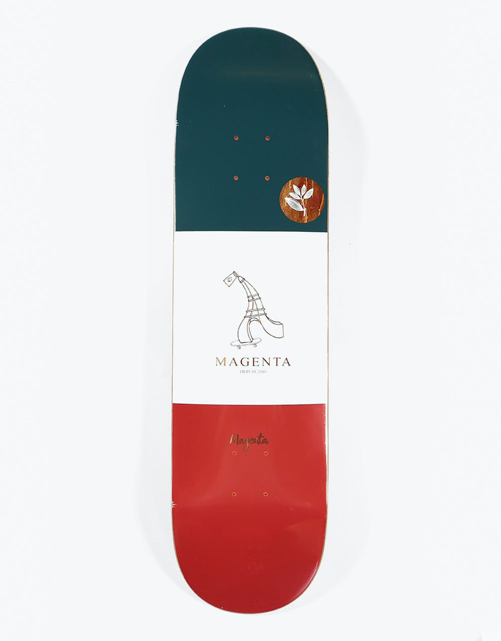 Magenta Depuis 2010 'Ten Year Collection' Skateboard Deck - 7.875"