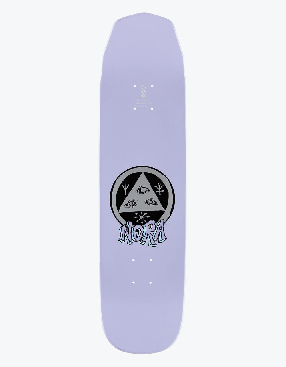 Welcome Nora Teddy on Wicked Princess Skateboard Deck - 8.125"