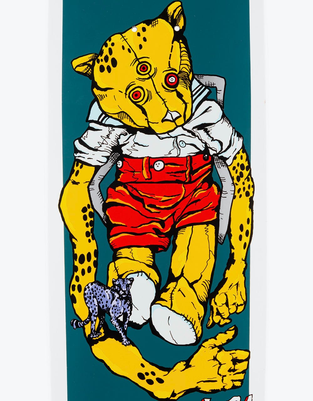 Welcome Nora Teddy on Wicked Queen Skateboard Deck - 8.6"