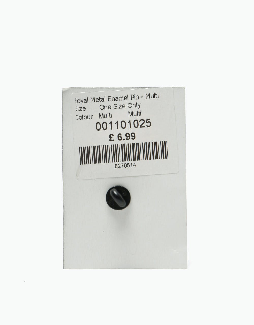 Royal Metal Enamel Pin - Multi