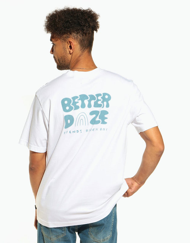 Afends Better Daze Retro Fit T-Shirt - White