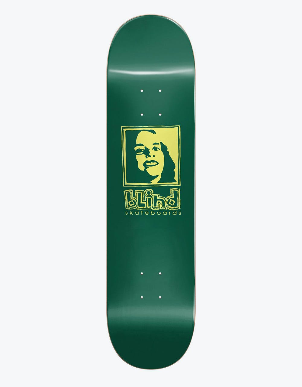 Blind Grn Yel Girl RHM Skateboard Deck - 8.375"